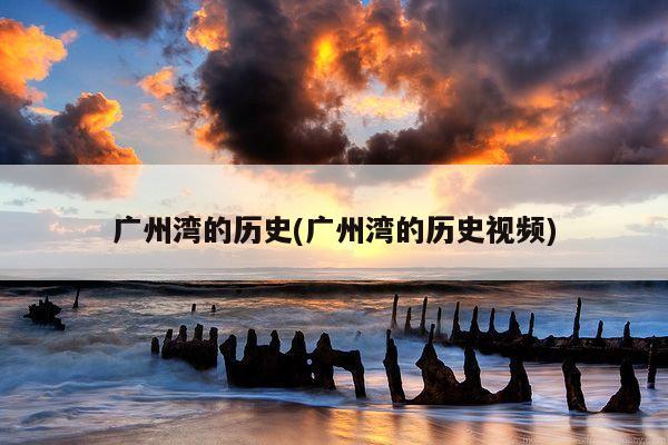 广州湾的历史(广州湾的历史视频)