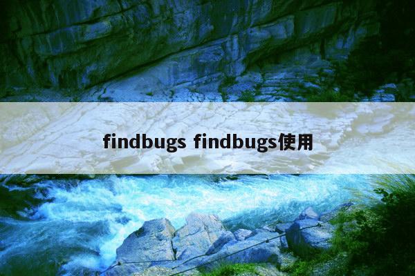 findbugs findbugs使用